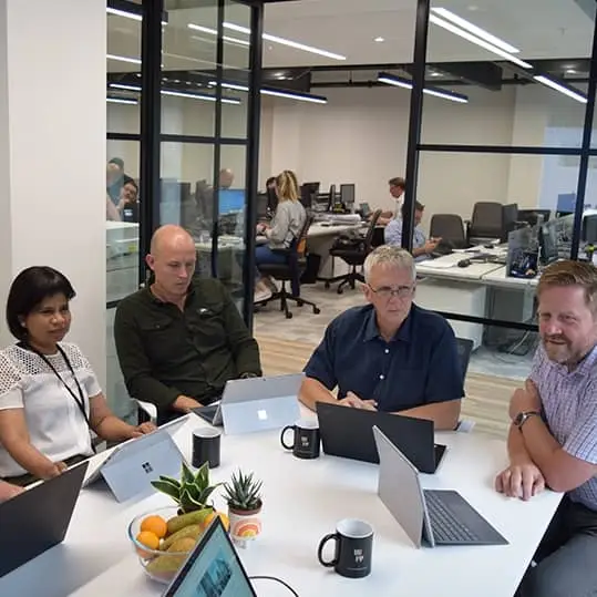 Group Staff shot
