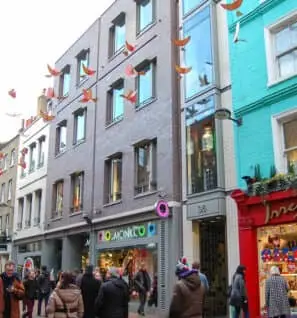 36 Carnaby Street external photo of the building