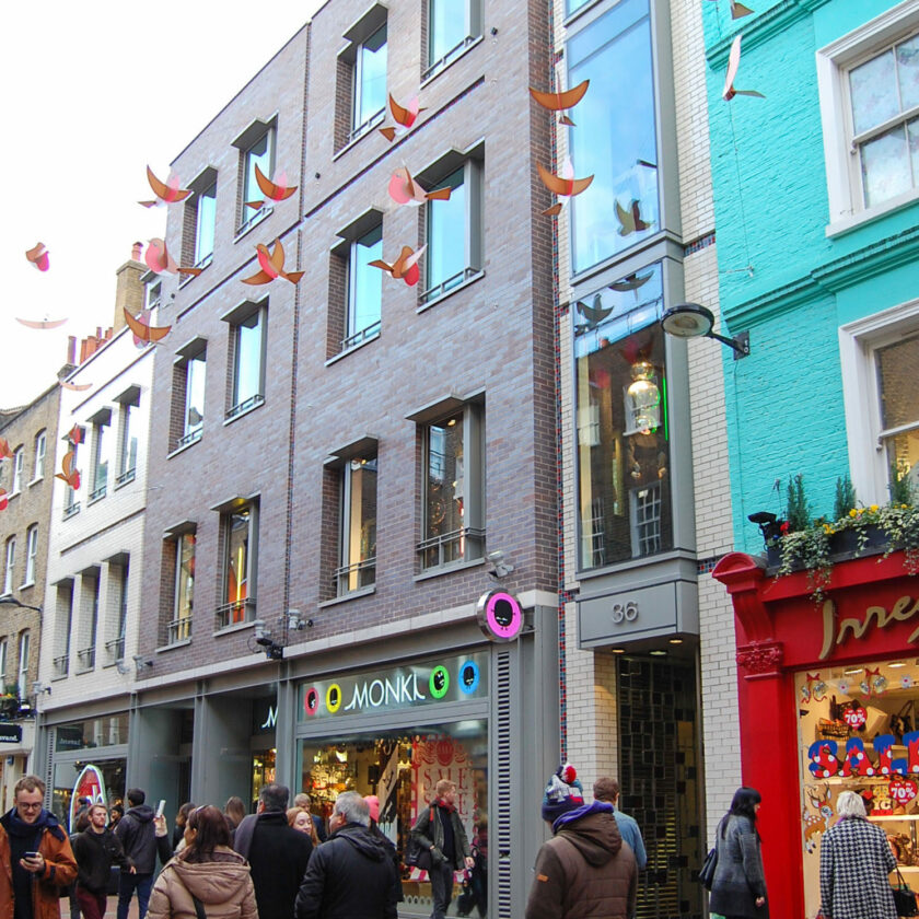 36 Carnaby Street external photo of the building